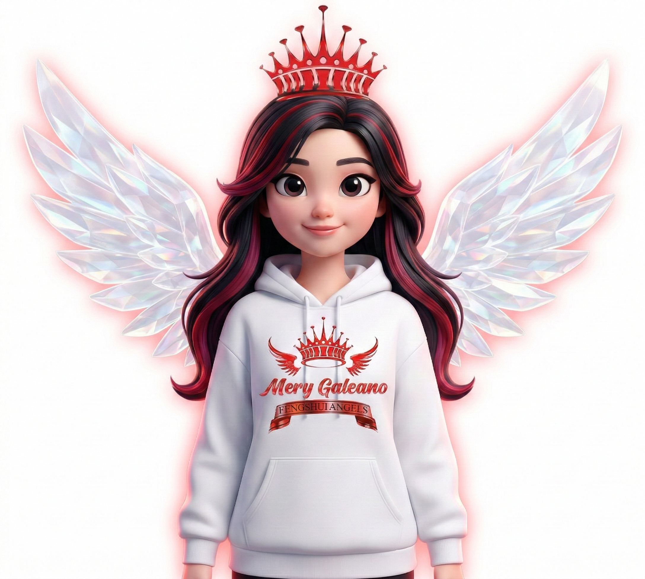 Elly Red — the Yang angel of Feng Shui Angels